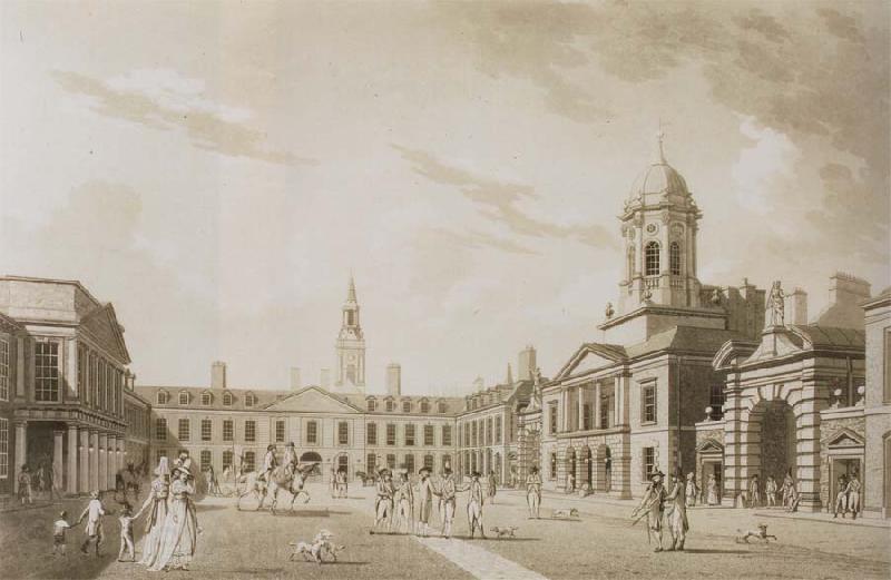 Thomas Pakenham Dublin Castle in the 1790s,seat fo the Viceroy and hub of Briish Power